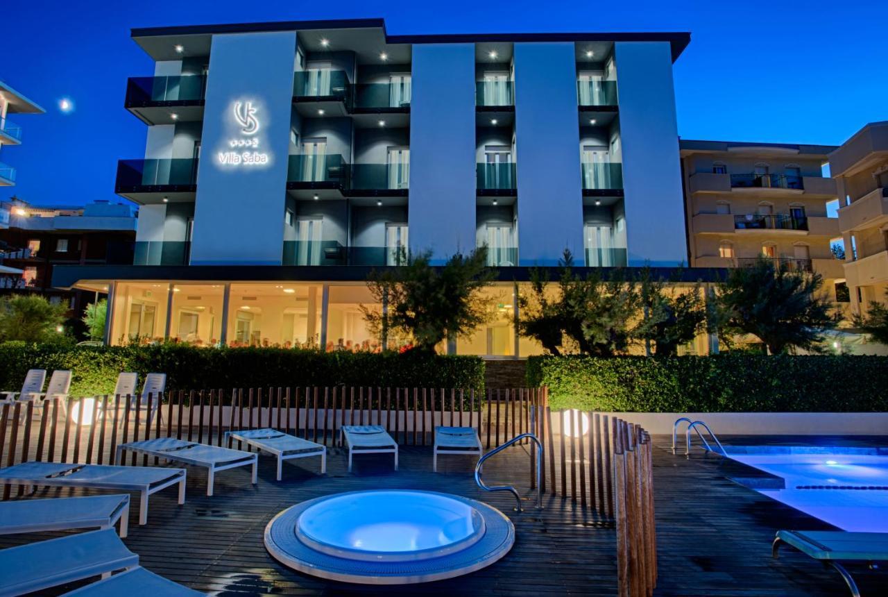 Hotel Villa Saba Bellaria-Igea Marina Exteriör bild